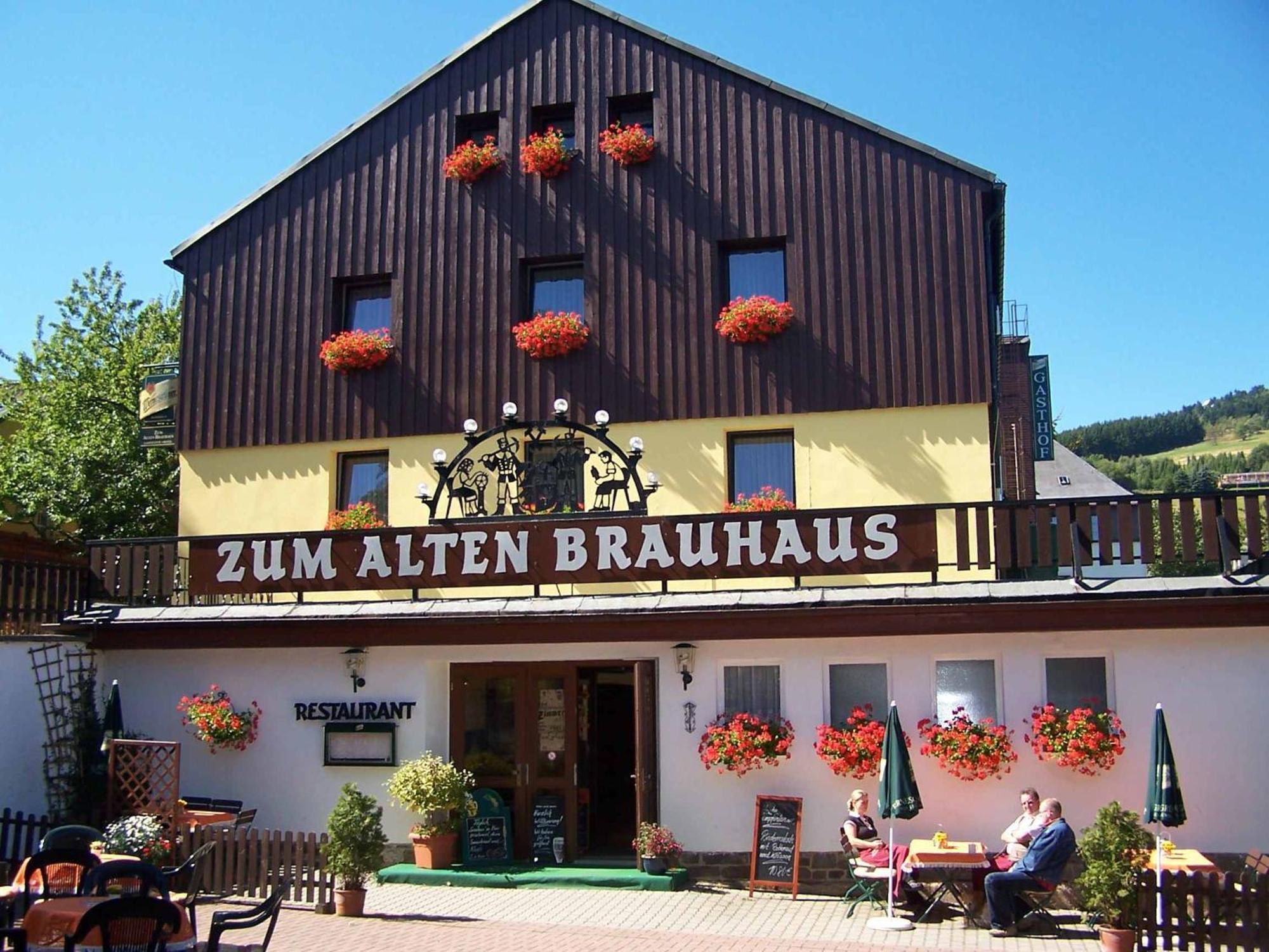 Hotel Zum Alten Brauhaus Oberwiesenthal Buitenkant foto